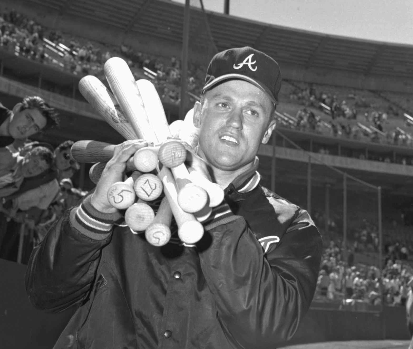 1966: Atlanta pitcher Tony Cloninger hits 2 grand slams in single game